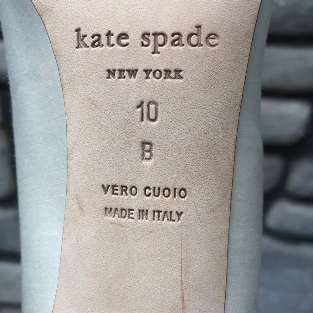 Kate Spade Ivory Satin Rhinestone Pumps NEW sz 10 - Picture 11 of 12